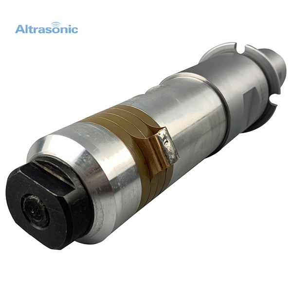 Welding 2000w Ultrasonic Transducer 20kHz With 4 Ceramic
