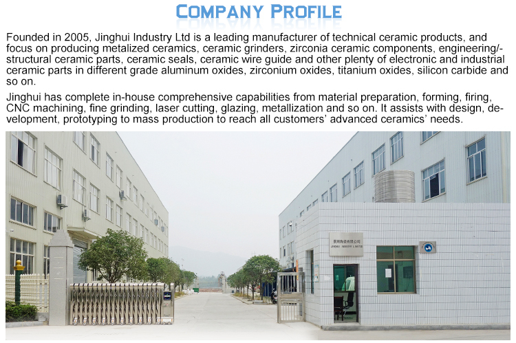 Alumina Oxide Metallized Ceramic Substrates Low Thermal Expansion Coefficient
