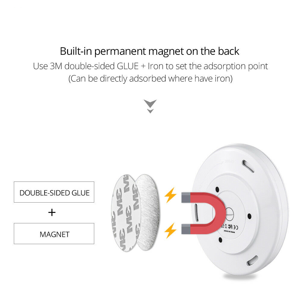 DC3V-6V 6Pcs Led Battery Operated Motion Sensor Cupboard Lights