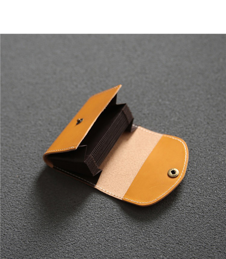 First-Layer Cowhide Buckle Wallet Men's Genuine Leather All-in-One Bag with Large Capacity