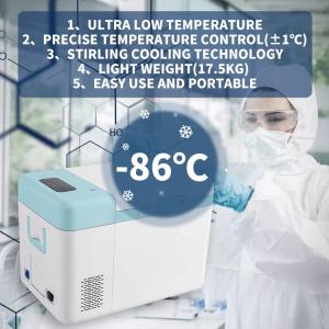 25L Capacity -86C Refrigerator for Ultra Low Temperature Insulation in Hospitals