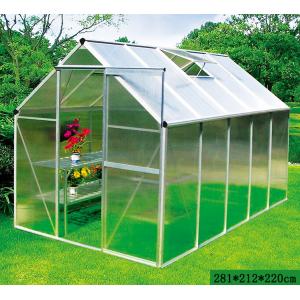 58x98x187CM Polycarbonate Board Greenhouse， Easily to install without special