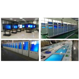 55 Inch LCD Digital Signage 6ms Response Time With Built In Media Player