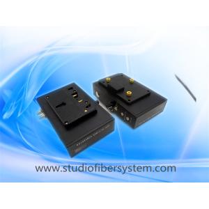 Panasonic ROP over fiber system with &Datavideo ITC-100 intercom in OB VAN