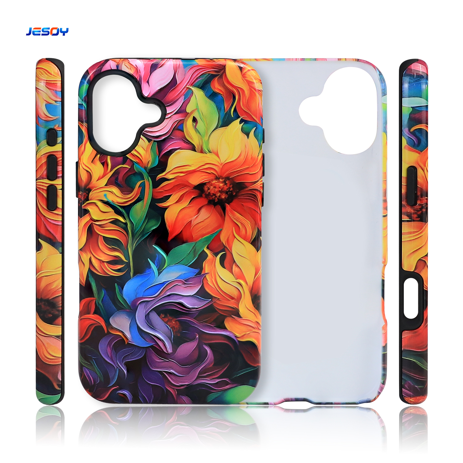 China 2 In 1 Mobile Phone Cover 3D Sublimation Mobile Phone Cases Customized For IPhone 16 on sale