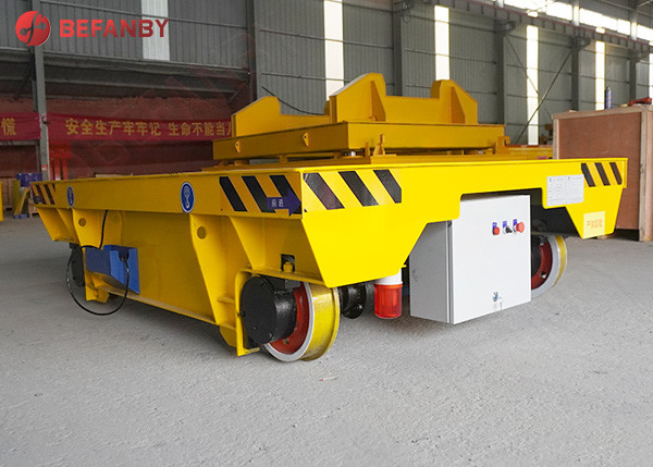 Warehouse Electric Transfer Trolley On Track