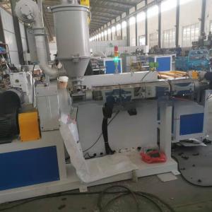 200 Kg/H Output PVC Single Wall Corrugated Pipe Extrusion Line Machine for