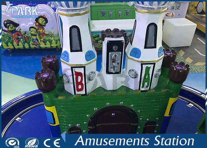 Kids Game Coin Operated Arcade Machines Indoor Entertainment Equipment With Train Ride