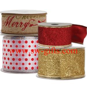  Printed polyester satin grosgrain ribbon Decorative Polyester Satin Ribbon Manufactures