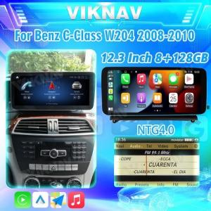 Viknav 12.3 Inch Android Car With Screen Multimedia Player For Mercedes Benz C