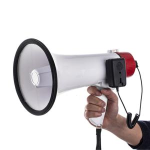 Special Feature PORTABLE 40W PMPO UNICEF Handheld Megaphone with Microphone and