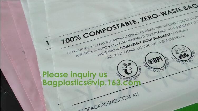 Wholesale biodegradable compost mailer black mailing bags bag from china Factory,Custom Compostable Biodegradable Mailin
