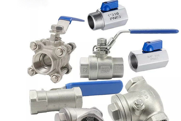 Threaded Female One Piece Stainless Steel Valves For Hydraulic Engineering