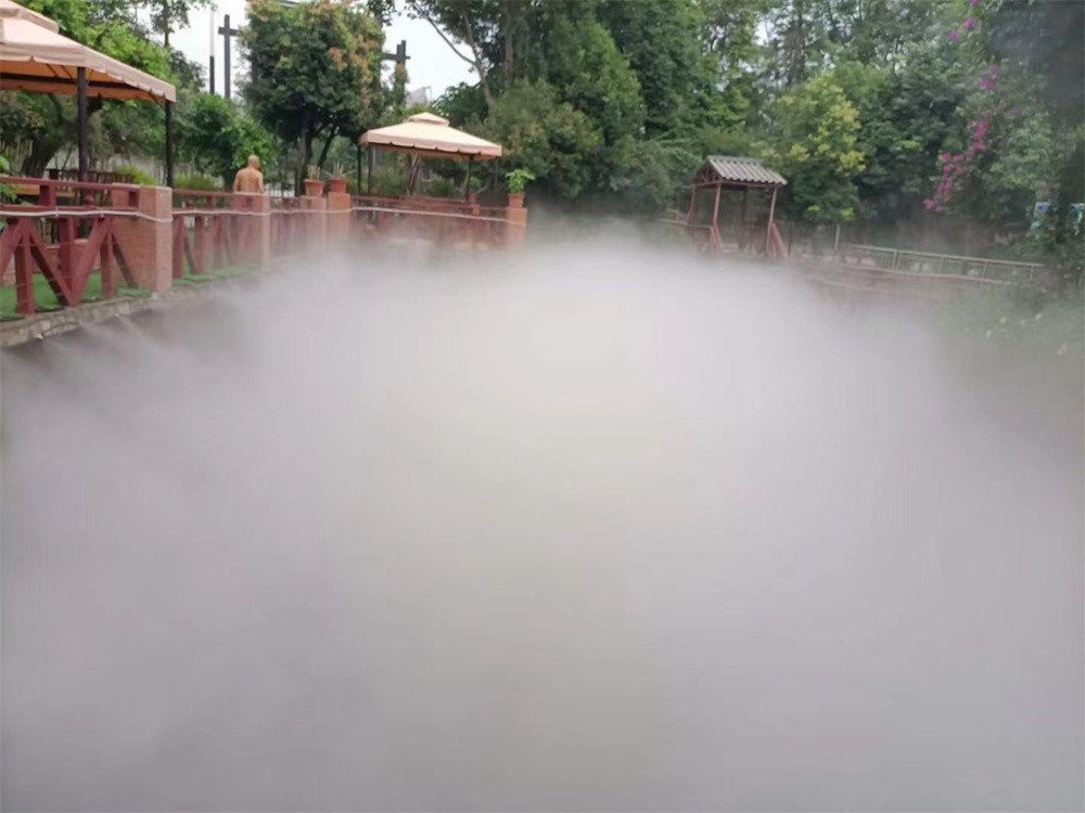 High Pressure Water Cooling Fogging Misting System Waterproof 70bar 4L/Min For Textile Industry
