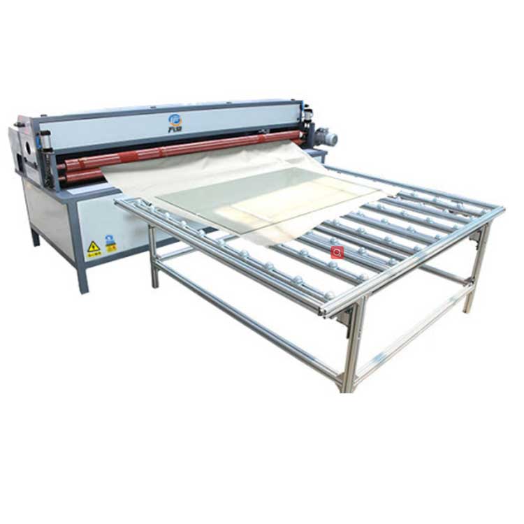 Double glass install spacer table and machine