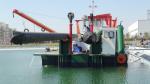 15m Dredging Depth Non Self Propelled Diesel Engine Cutter Suction Dredger