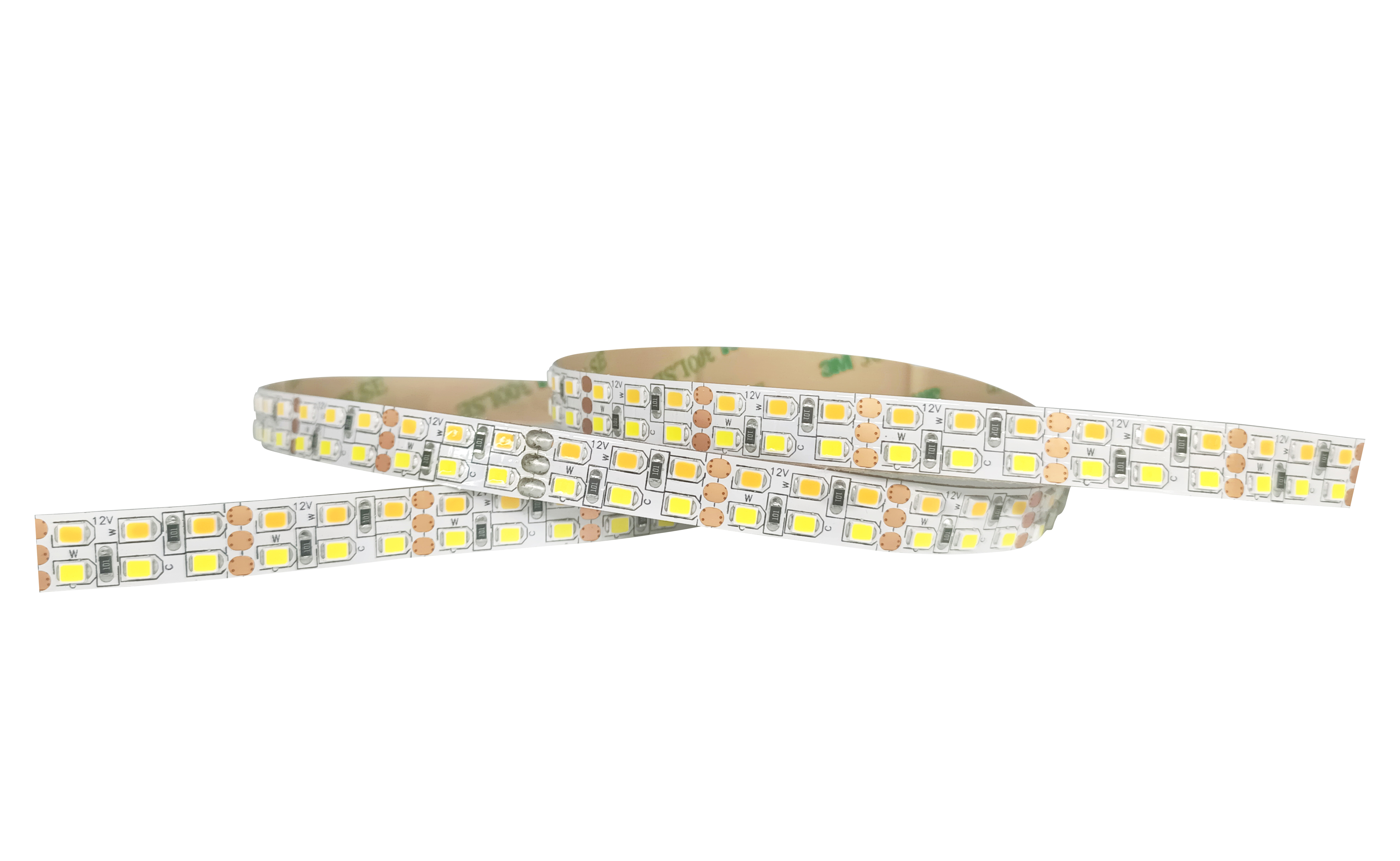 waterproof IP65 Double Row LED Strip Low Voltage 12v 24v Led Lamp
