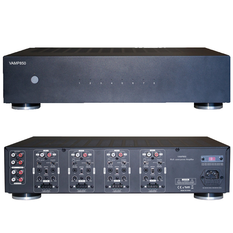 Class D Multi Channel Power Amplifier High Power Receiver Home Theater Audio Amplifier