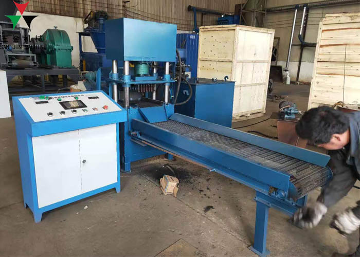 7.5 Kw Hydraulic Coconut Shell Charcoal Briquettes Making Machine