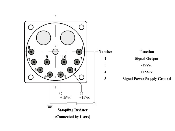 Precision 0.6-1.3mA/g Accelerometer Sensor <5μg Resolution for Vibration Testing ≤50μg/g2