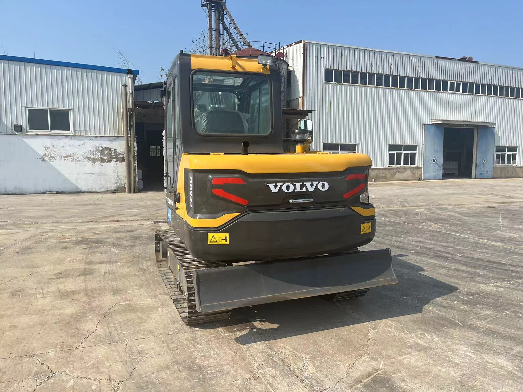 Volvo EC60 Excavators Used 0.23m3 Bucket 37KW Rated Power In Stock