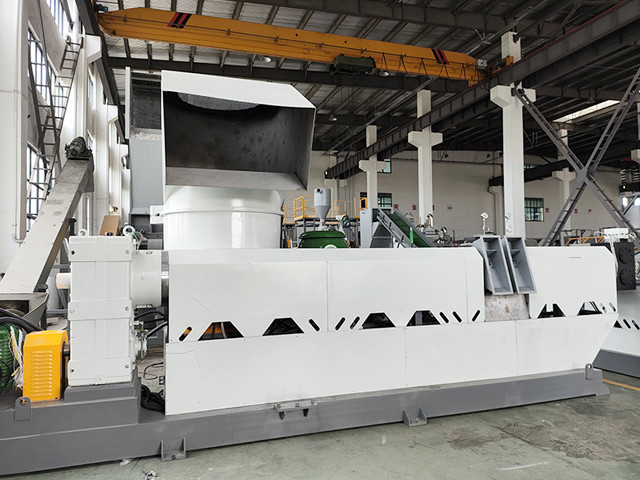 Double Stage Pelletizing Strand Cooling Cutting Plastic Granulator Machine