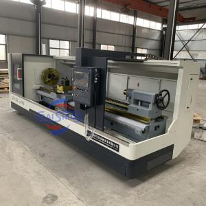 Flat Bed Cnc Horizontal Lathe Machine Automatic Metal Processing