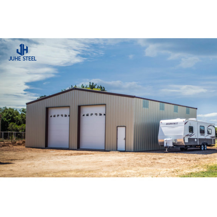 Prefabricated Steel Structure Car Garage for Steel Structural Steel Frame Workshop