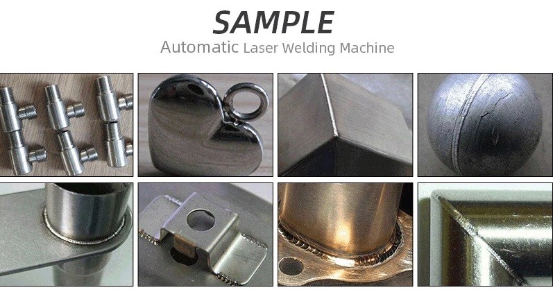 Double Light Spot 1064nm 400W Laser Metal Welding Machine 80J