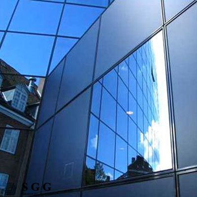 Double glazing curtain wall
