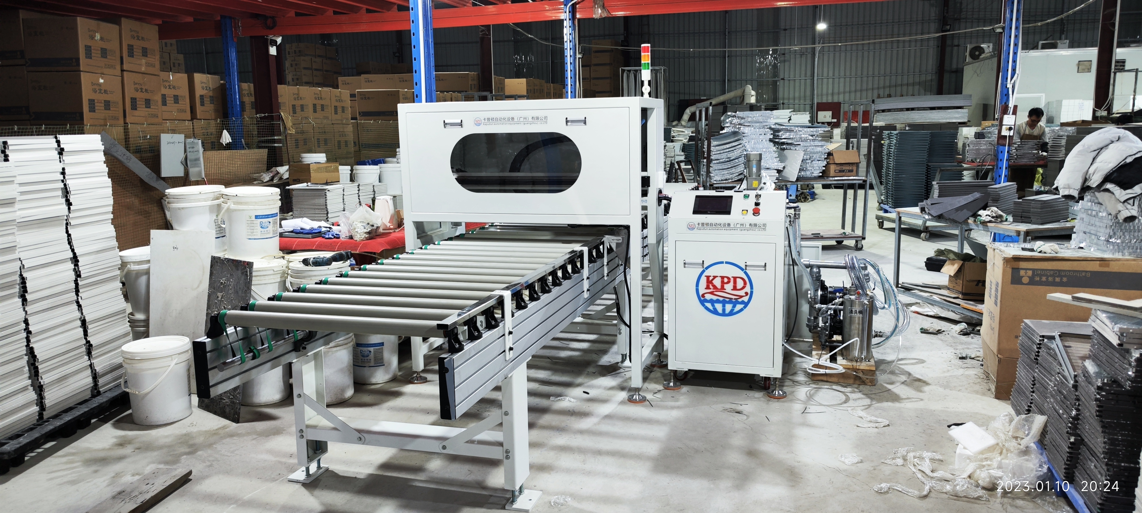 Solid Aluminium Panel PUR PU Epoxy Glue Spraying Machine with AB Glue Potting Applicator