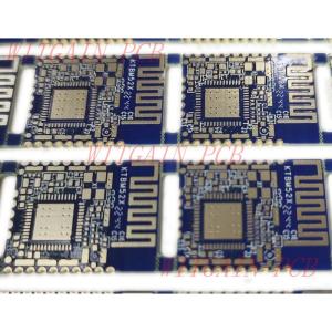 4 Layer Half Plated Hole PCB Bluetooth Module 0.8MM Board Thickness Customized