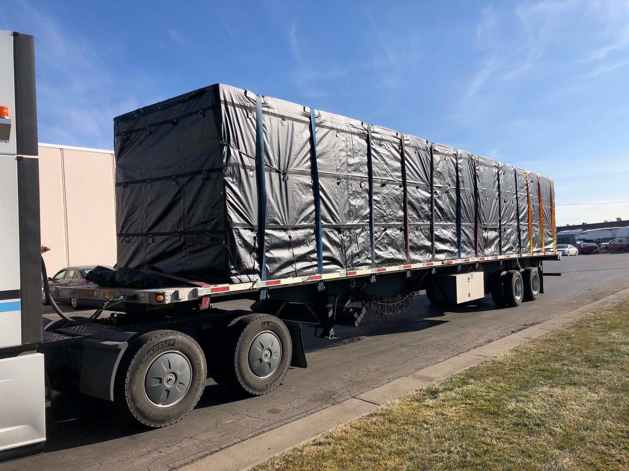 58" 60" PVC Truck Cover Tarp Tarpaulin Waterproof Cover Lumber Tarp With Grommets