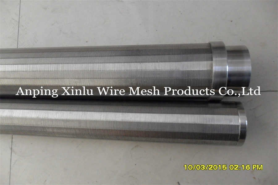 Point Welding Spiral Continuous Slot Wedge Wire Well Screen Tube for Groundwater/oil Pump