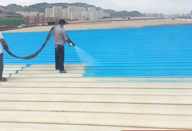 Waterproof Liquid Coating For Leak Plugging Gray Polyurea