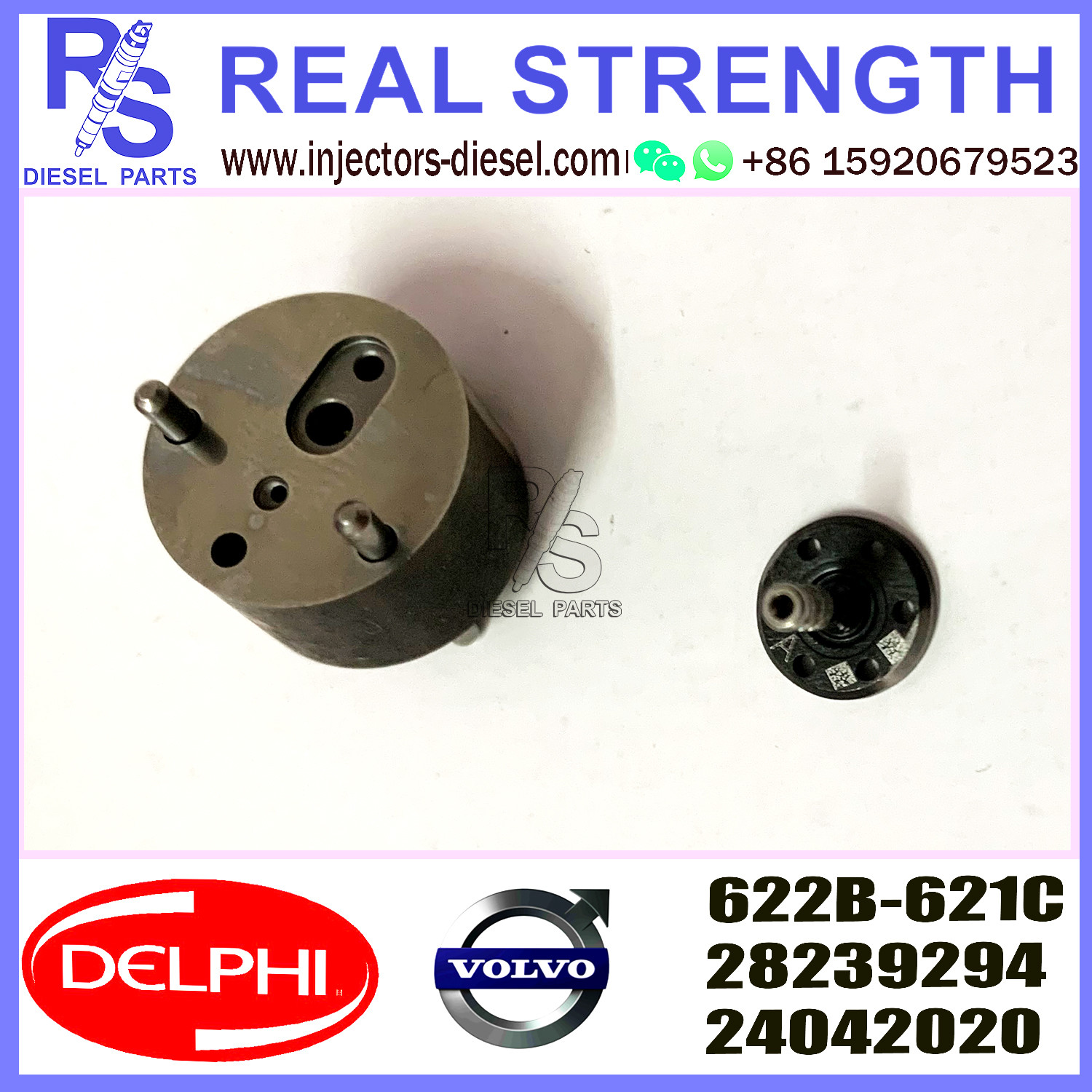 Delphi Common Rail Injector Valve 9308-621C 28239294 9308-622B 28239295 9308-625C