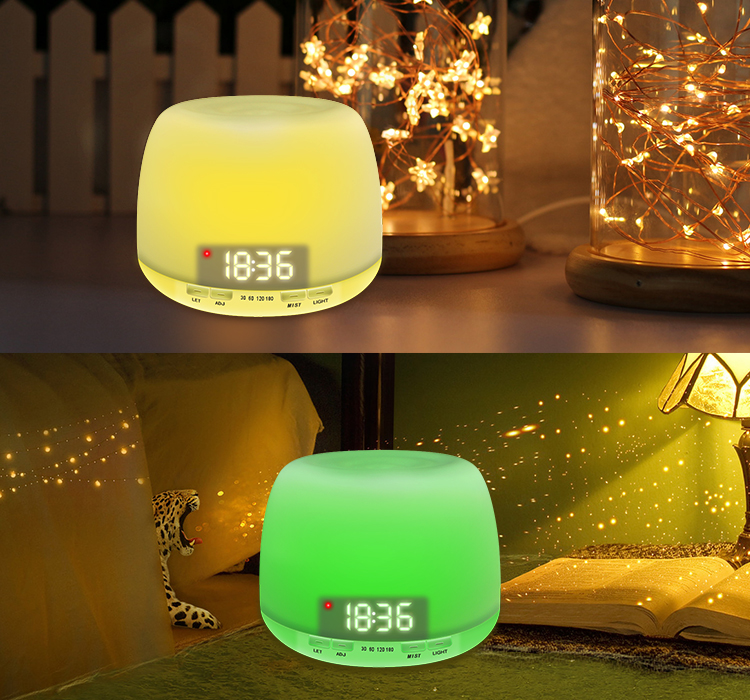 Working Time Settable 400ml Aroma Diffuser With Alarm Clock