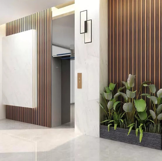 Waterproof Luxury Concrete Interior PS Polystyrene Wall Panel 120x12x2900