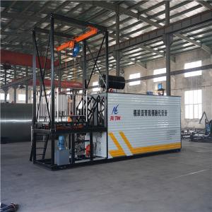  Diesel Oil Burner Heating Bitumen Decanting Machine Large Size For Drum Packing Manufactures