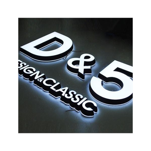 12V LED Luminous Characters Metal Alphabet Letters for Acrylic Sign Channel