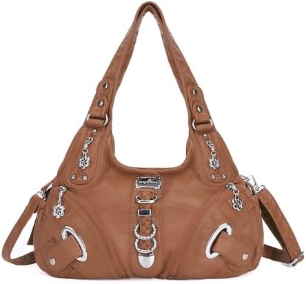 ANGELKISS HOBO PURSES AND HANDBAGS FOR WOMEN SATCHEL HANDBAG WOMEN PURSES LARGE DAILY SHOULDER BAGS