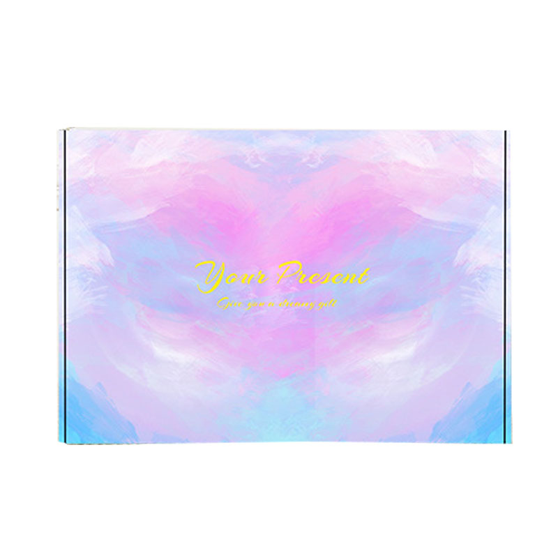 Custom Color Printed Fashion Cosmetic Packaging Box with Wrapping Recycled Materials