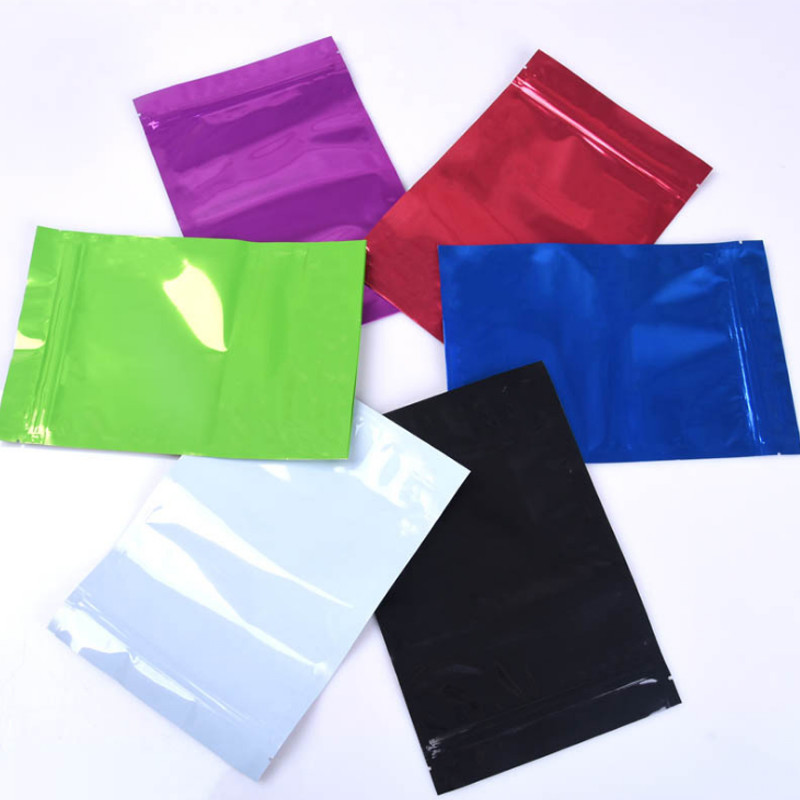 Aluminum Foil Zipper Plastic Retail Packaging Packing Poly Bag, k Zip Lock Bag Package with Hang Hole