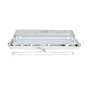  50000hours Working Life Time Explosion Proof Fluorescent Light Ex Mark Ex Db Eb IIC T6 Gb 2*18w/2*36w For Hazardous Zones Manufactures