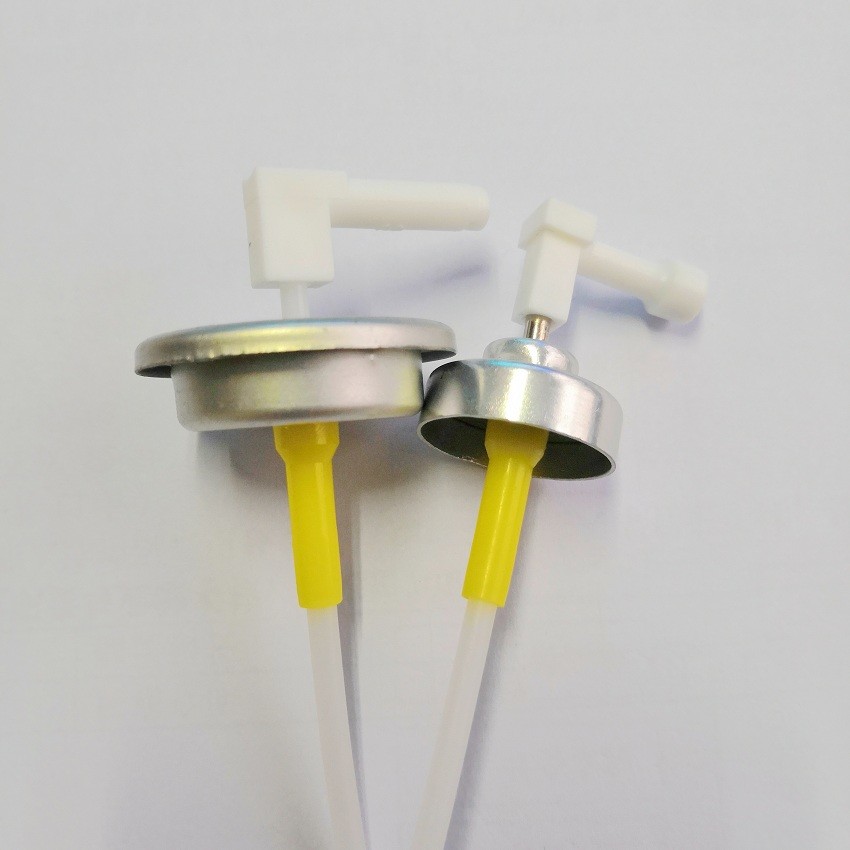 Chemical Resistance Metered Aerosol Valve 20mm For Personal Care Aerosol Cans