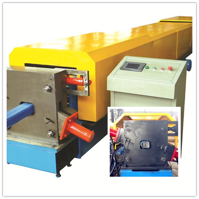 PPGI Downspout Roll Forming Machine , Steel Roll Formers With 10m / Min Speed