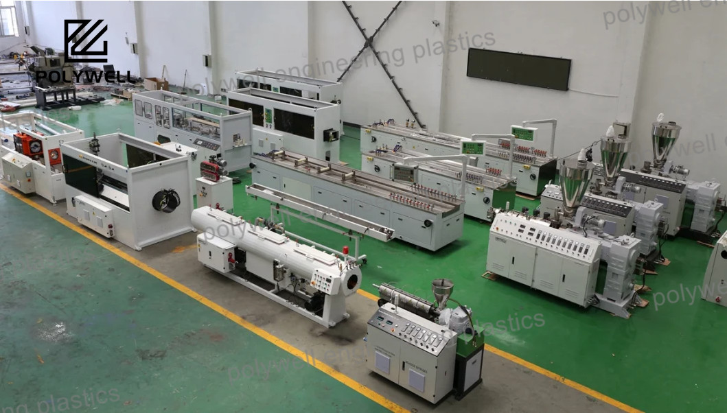 HDPE PE Irrigation Pipe Extruding Machine PP PPR / Pert Composite Water Supply/Draiange