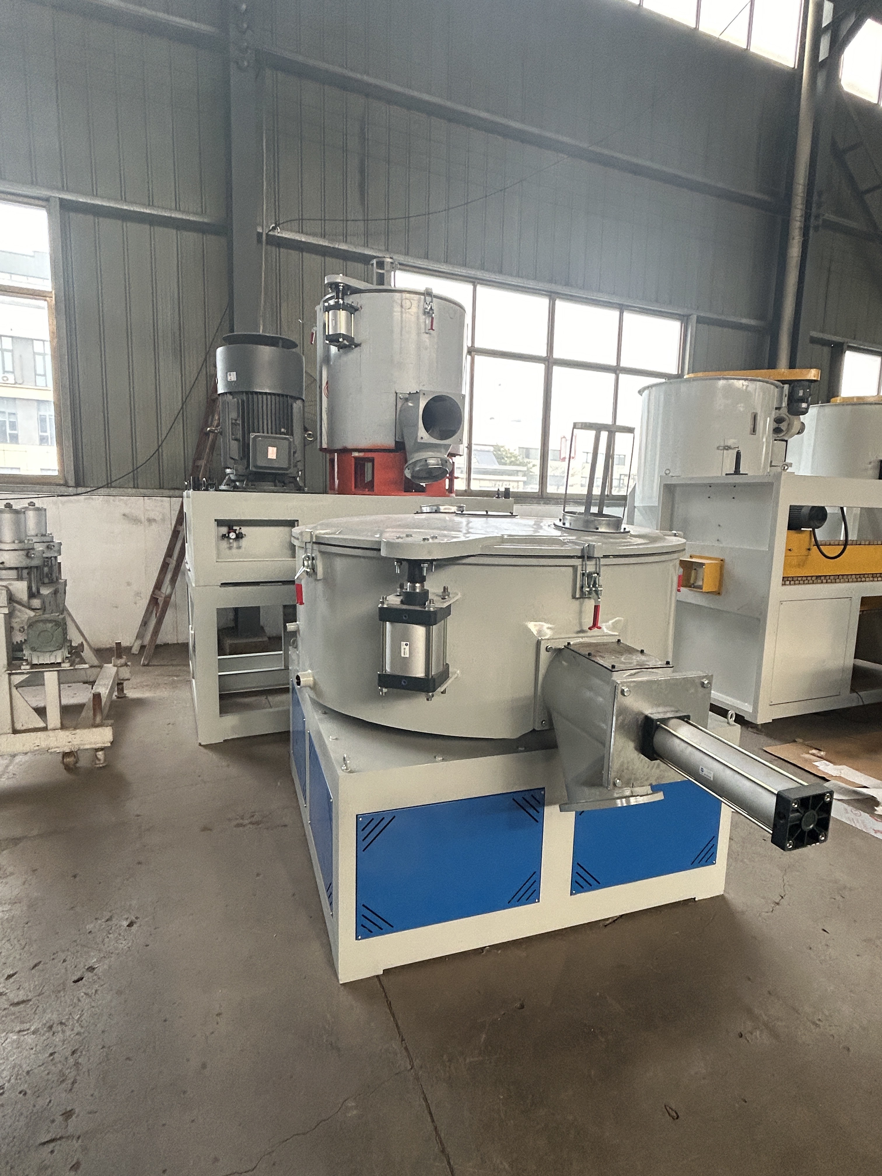 Automatic High Speed Plastic PVC Powder Mixing System Mixer Unit Machine Raw Material Plastic Mixer Machine / PVC Mixer Machine For High Capacity