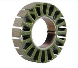 Customizable BLDC Motor Rotor and Stator Laminated Iron Core Stamping with 3M Powder