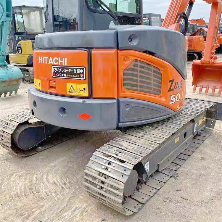 Used Japan Hitachi ZX50 Mini Excavator in with Original Hydraulic Pump in 2021